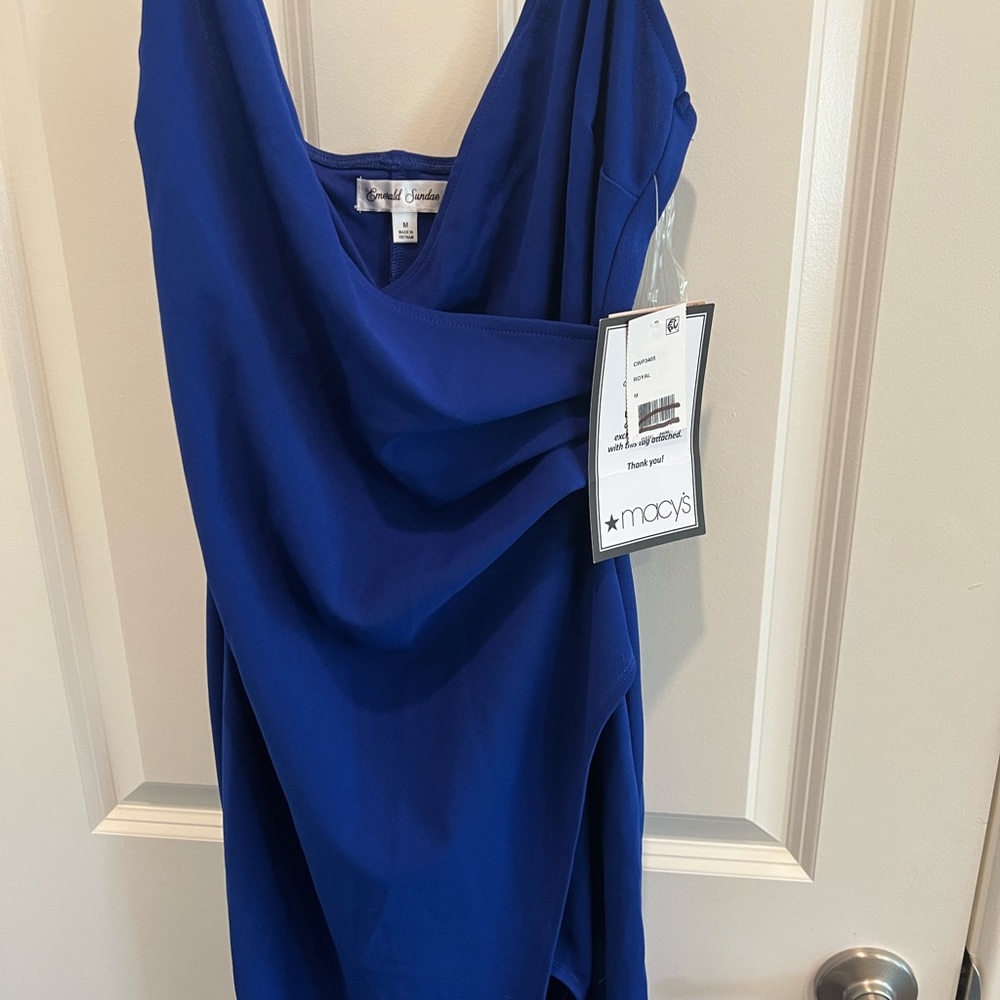Womens blue formal dress